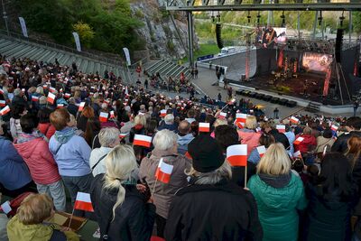 17 września 2019. „Niepodległa Pieśń”. Koncert na kieleckiej Kadzielni