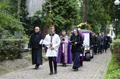 24 września 2019. Pogrzeb Leszka Elektorowicza w Krakowie