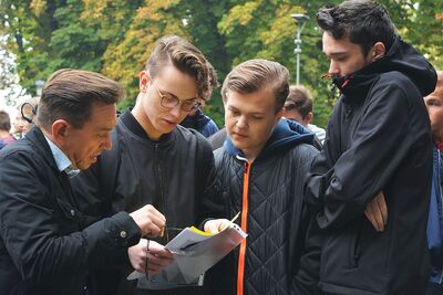 25 września 2019. Edukacyjna gra miejska w Kielcach