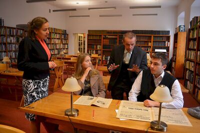 25 września 2019. Edukacyjna gra miejska w Kielcach