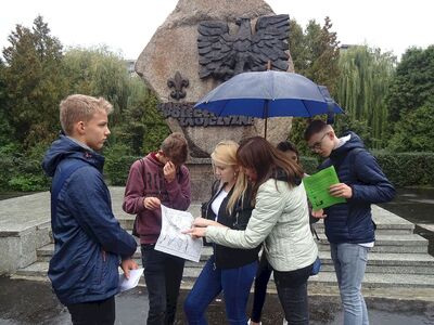 25 września 2019. Edukacyjna gra miejska w Kielcach