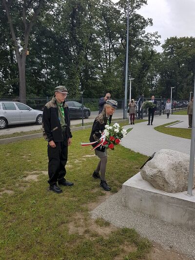 25 września 2019. Odsłonięcie muralu w Wierzchosławicach