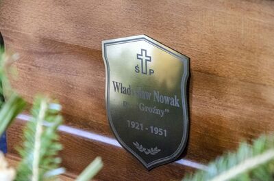 Uroczystości pogrzebowe Władysława Nowaka „Groźnego”, partyzanta powojennego podziemia niepodległościowego – Kraków, 28 października 2019