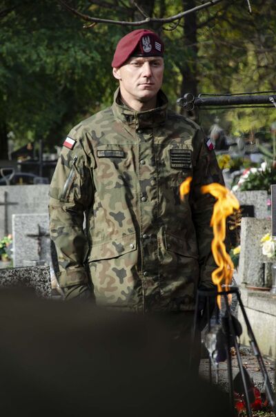 Uroczystości pogrzebowe Władysława Nowaka „Groźnego”, partyzanta powojennego podziemia niepodległościowego – Kraków, 28 października 2019