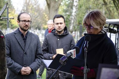 Uroczystości pogrzebowe Władysława Nowaka „Groźnego”, partyzanta powojennego podziemia niepodległościowego – Kraków, 28 października 2019