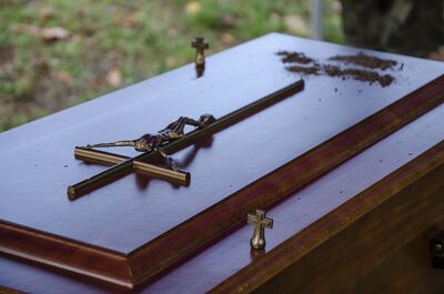 Uroczystości pogrzebowe Władysława Nowaka „Groźnego”, partyzanta powojennego podziemia niepodległościowego – Kraków, 28 października 2019