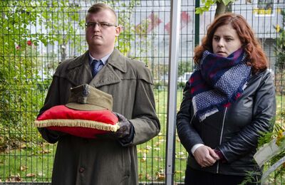 Uroczystości pogrzebowe Władysława Nowaka „Groźnego”, partyzanta powojennego podziemia niepodległościowego – Kraków, 28 października 2019