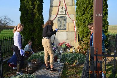 Uczniowie Szkoły Podstawowej nr 1 w Kaszowie