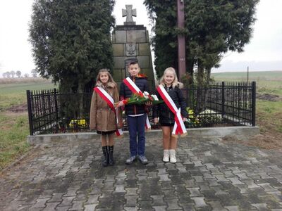 Uczniowie Szkoły Podstawowej nr 1 w Kaszowie