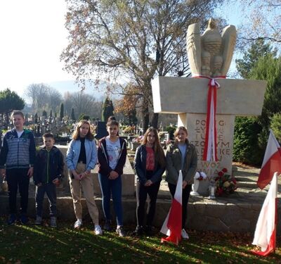 Uczniowie Szkoły Podstawowej w Zawadce