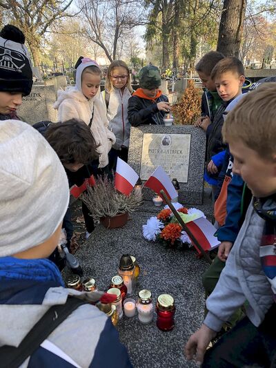 Uczniowie SP nr 54 w Krakowie