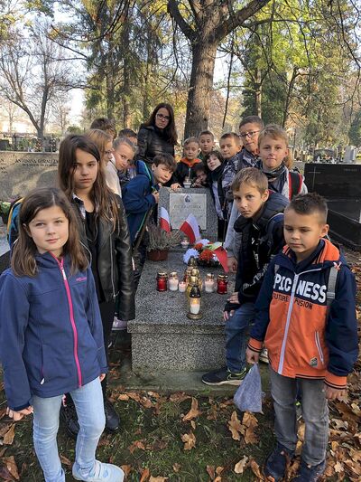 Uczniowie SP nr 54 w Krakowie