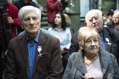 Wręczenie Krzyży Wolności i Solidarności dawnym działaczom opozycji – Kraków, 12 listopada 2019