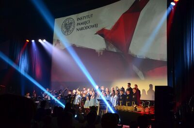 17 listopada 2019. Koncert finałowy Festiwalu Piosenki Niezłomnej i Niepodległej w Krakowie