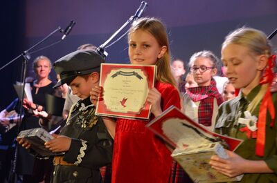 17 listopada 2019. Koncert finałowy Festiwalu Piosenki Niezłomnej i Niepodległej w Krakowie