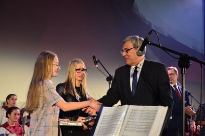 17 listopada 2019. Koncert finałowy Festiwalu Piosenki Niezłomnej i Niepodległej w Krakowie