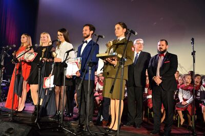 17 listopada 2019. Koncert finałowy Festiwalu Piosenki Niezłomnej i Niepodległej w Krakowie