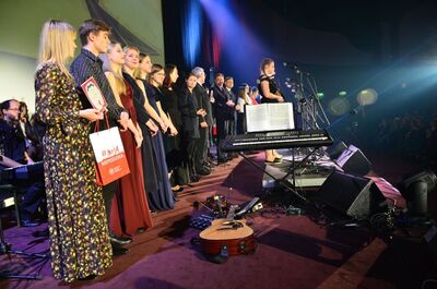 17 listopada 2019. Koncert finałowy Festiwalu Piosenki Niezłomnej i Niepodległej w Krakowie