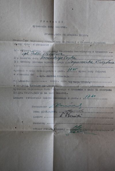 Pogrzeb Mikołaja Mazura ps. „Pasek” – Bochnia, 21 listopada 2019