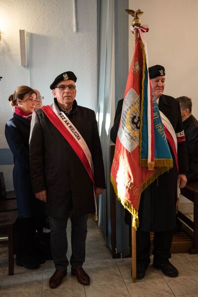 Pogrzeb Mikołaja Mazura „Paska”, żołnierza podziemia niepodległościowego – Bochnia, 21 listopada 2019