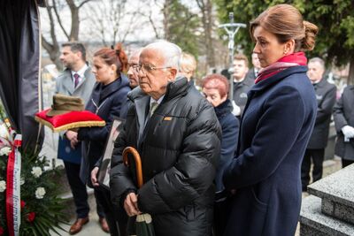 Pogrzeb Mikołaja Mazura „Paska”, żołnierza podziemia niepodległościowego – Bochnia, 21 listopada 2019