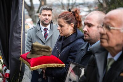 Pogrzeb Mikołaja Mazura „Paska”, żołnierza podziemia niepodległościowego – Bochnia, 21 listopada 2019