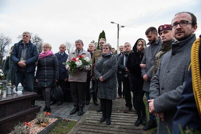 Pogrzeb Mikołaja Mazura „Paska”, żołnierza podziemia niepodległościowego – Bochnia, 21 listopada 2019