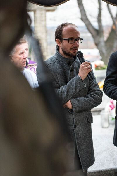 Pogrzeb Mikołaja Mazura „Paska”, żołnierza podziemia niepodległościowego – Bochnia, 21 listopada 2019