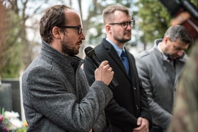 Pogrzeb Mikołaja Mazura „Paska”, żołnierza podziemia niepodległościowego – Bochnia, 21 listopada 2019