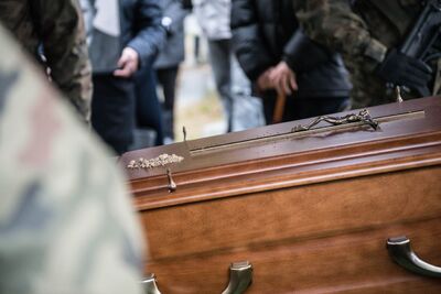 Pogrzeb Mikołaja Mazura „Paska”, żołnierza podziemia niepodległościowego – Bochnia, 21 listopada 2019