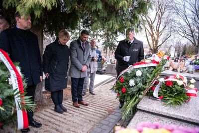 Pogrzeb Mikołaja Mazura „Paska”, żołnierza podziemia niepodległościowego – Bochnia, 21 listopada 2019