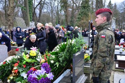 10 grudnia 2019 w Krakowie pochowano Wiesława Krawczyńskiego