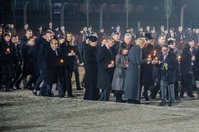 75. rocznica wyzwolenia niemieckiego nazistowskiego obozu Auschwitz-Birkenau, 27 stycznia 2020. Fot. Agnieszka Masłowska (IPN)