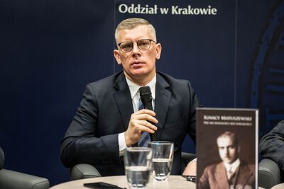 Promocja książki Sławomira Cenckiewicza o Ignacym Matuszewskim – Kraków, 5 lutego 2020. Fot. Agnieszka Masłowska IPN
