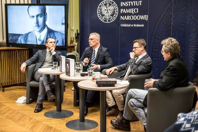 Promocja książki Sławomira Cenckiewicza o Ignacym Matuszewskim – Kraków, 5 lutego 2020. Fot. Agnieszka Masłowska IPN