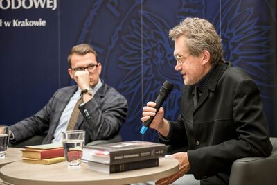 Promocja książki Sławomira Cenckiewicza o Ignacym Matuszewskim – Kraków, 5 lutego 2020. Fot. Agnieszka Masłowska IPN