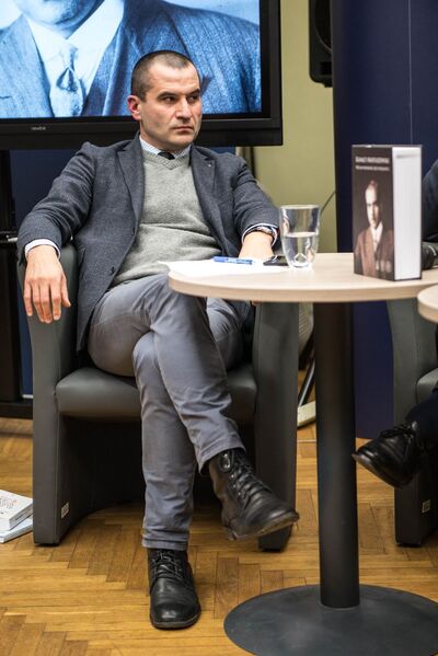 Promocja książki Sławomira Cenckiewicza o Ignacym Matuszewskim – Kraków, 5 lutego 2020. Fot. Agnieszka Masłowska IPN