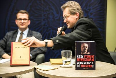 Promocja książki Sławomira Cenckiewicza o Ignacym Matuszewskim – Kraków, 5 lutego 2020. Fot. Agnieszka Masłowska IPN