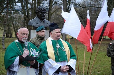 11 lutego 2020. Uroczystość w Krakowie, w 16. rocznicę śmierci płk. Ryszarda Kuklińskiego. Fot. Janusz Ślęzak (IPN)