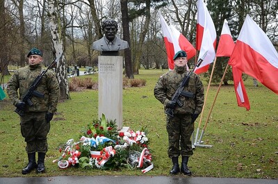 11 lutego 2020. Uroczystość w Krakowie, w 16. rocznicę śmierci płk. Ryszarda Kuklińskiego. Fot. Janusz Ślęzak (IPN)