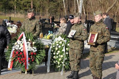 15.02.2020, Bolechowice. Pogrzeb Agaty Michałek-Budzicz. Fot. IPN