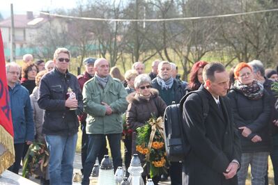 15.02.2020, Bolechowice. Pogrzeb Agaty Michałek-Budzicz. Fot. IPN