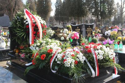 15.02.2020, Bolechowice. Pogrzeb Agaty Michałek-Budzicz. Fot. IPN