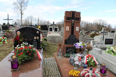 13.03.2020, Miechów. Uczczono pamięć rodziny Baranków, zamordowanych za ukrywanie Żydów w czasie wojny