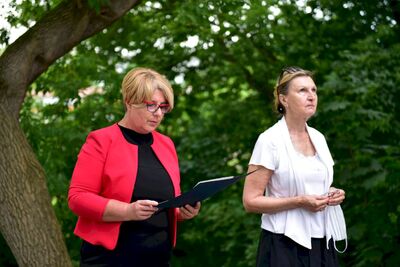 26 czerwca 2020 r. w Krakowie uczczono Polaków – ofiary pierwszej niemieckiej egzekucji publicznej. Fot. Janusz Ślęzak (IPN)