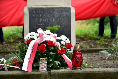 26 czerwca 2020 r. w Krakowie uczczono Polaków – ofiary pierwszej niemieckiej egzekucji publicznej. Fot. Janusz Ślęzak (IPN)