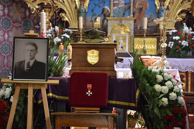 7 lipca 2020 w Rabce-Zdroju odbyły się uroczystości pogrzebowe Wojciecha Frodymy. Fot. Janusz Ślęzak (IPN)