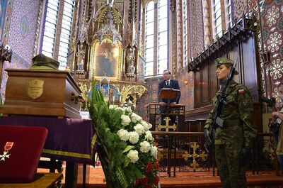 7 lipca 2020 w Rabce-Zdroju odbyły się uroczystości pogrzebowe Wojciecha Frodymy. Fot. Janusz Ślęzak (IPN)