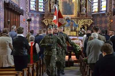 7 lipca 2020 w Rabce-Zdroju odbyły się uroczystości pogrzebowe Wojciecha Frodymy. Fot. Janusz Ślęzak (IPN)