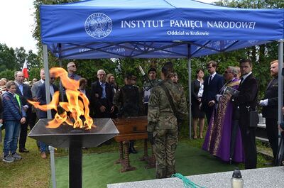 7 lipca 2020 w Rabce-Zdroju odbyły się uroczystości pogrzebowe Wojciecha Frodymy. Fot. Janusz Ślęzak (IPN)